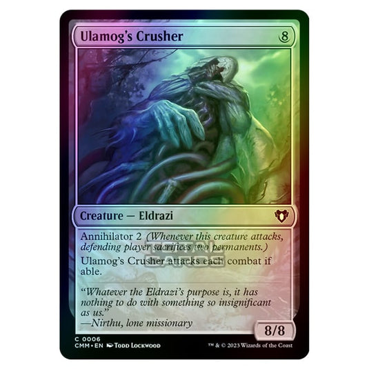 Magic The Gathering - Commander Masters - Ulamog's Crusher - 0006 (Foil)