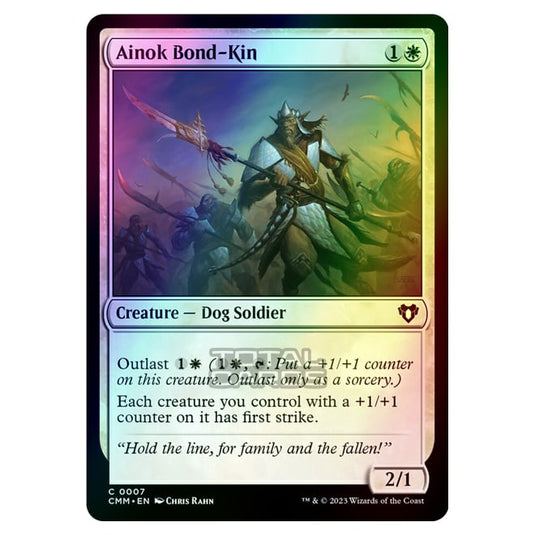 Magic The Gathering - Commander Masters - Ainok Bond-Kin - 0007 (Foil)