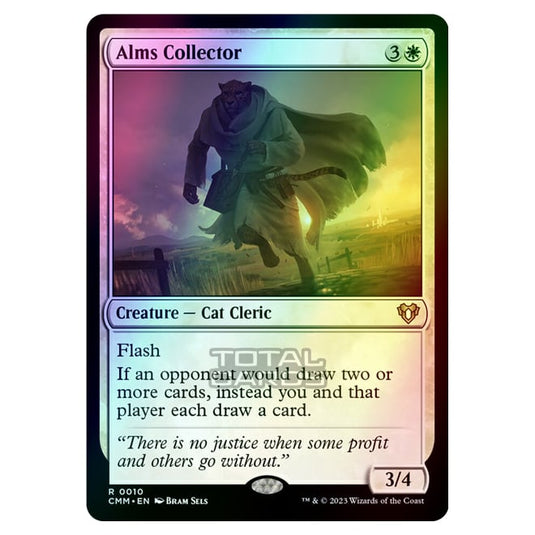 Magic The Gathering - Commander Masters - Alms Collector - 0010 (Foil)