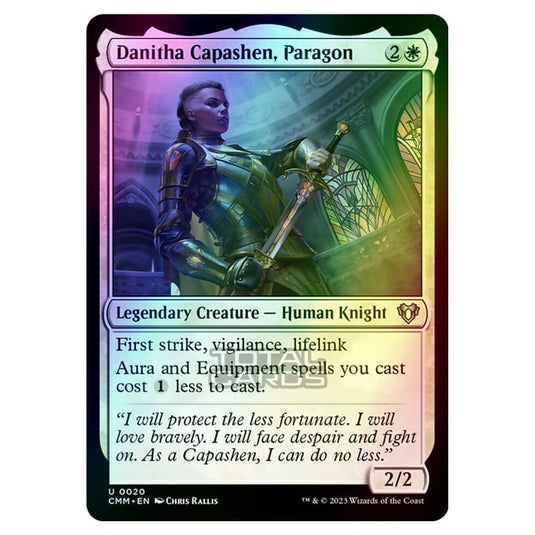 Magic The Gathering - Commander Masters - Danitha Capashen, Paragon - 0020 (Foil)