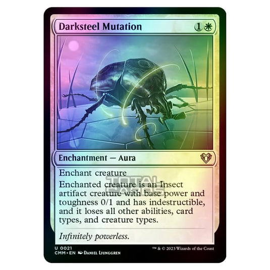 Magic The Gathering - Commander Masters - Darksteel Mutation - 0021 (Foil)