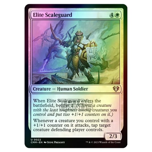 Magic The Gathering - Commander Masters - Elite Scaleguard - 0022 (Foil)