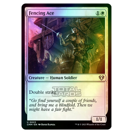 Magic The Gathering - Commander Masters - Fencing Ace - 0023 (Foil)