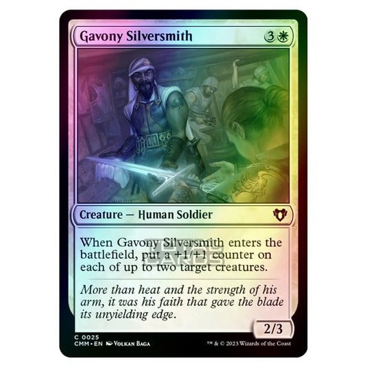 Magic The Gathering - Commander Masters - Gavony Silversmith - 0025 (Foil)