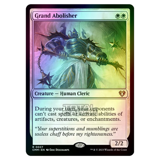 Magic The Gathering - Commander Masters - Grand Abolisher - 0027 (Foil)