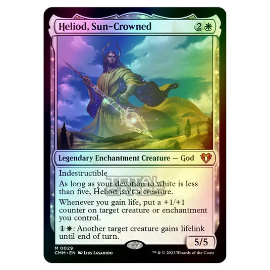 Magic The Gathering - Commander Masters - Heliod, Sun-Crowned - 0029 (Foil)