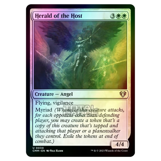 Magic The Gathering - Commander Masters - Herald of the Host - 0030 (Foil)