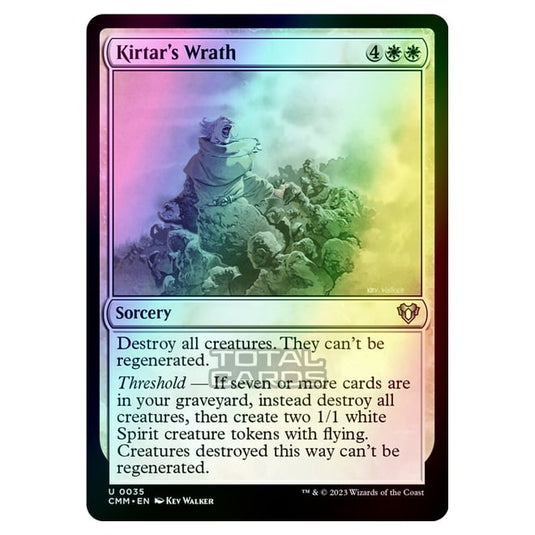 Magic The Gathering - Commander Masters - Kirtar's Wrath - 0035 (Foil)