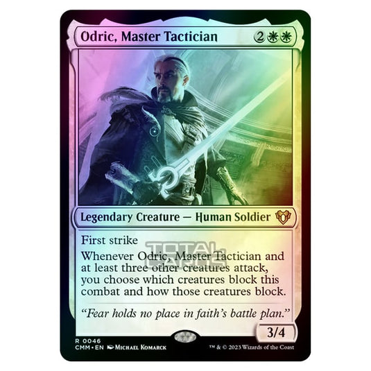 Magic The Gathering - Commander Masters - Odric, Master Tactician - 0046 (Foil)