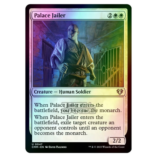 Magic The Gathering - Commander Masters - Palace Jailer - 0047 (Foil)