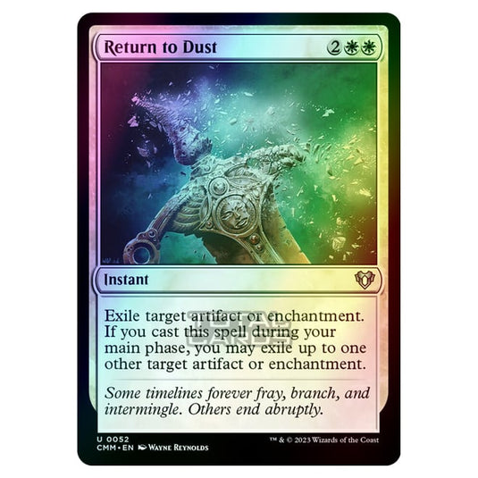 Magic The Gathering - Commander Masters - Return to Dust - 0052 (Foil)