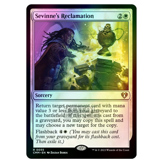 Magic The Gathering - Commander Masters - Sevinne's Reclamation - 0055 (Foil)