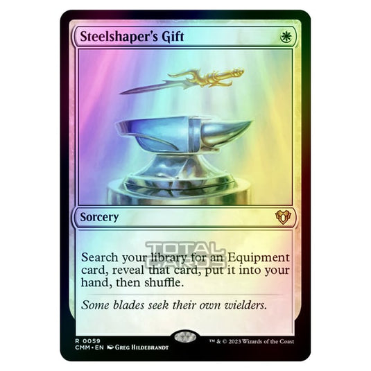 Magic The Gathering - Commander Masters - Steelshaper's Gift - 0059 (Foil)