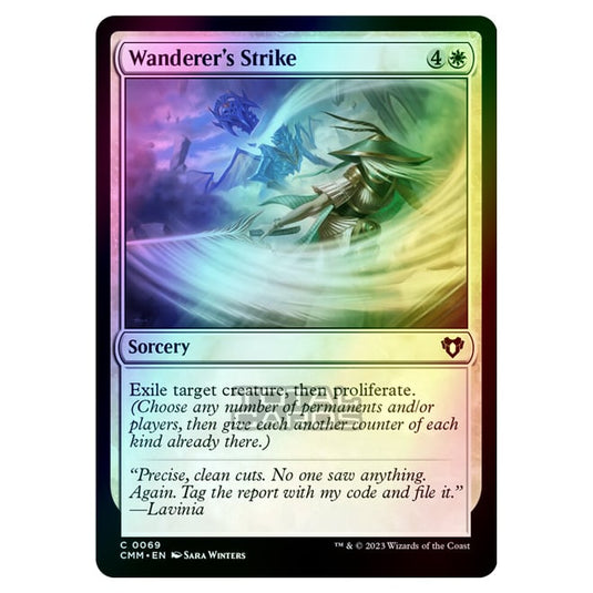 Magic The Gathering - Commander Masters - Wanderer's Strike - 0069 (Foil)