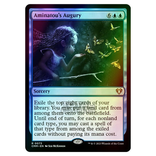 Magic The Gathering - Commander Masters - Aminatou's Augury - 0073 (Foil)