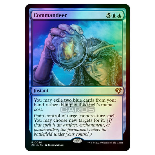 Magic The Gathering - Commander Masters - Commandeer - 0080 (Foil)