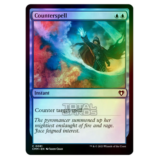 Magic The Gathering - Commander Masters - Counterspell - 0081 (Foil)