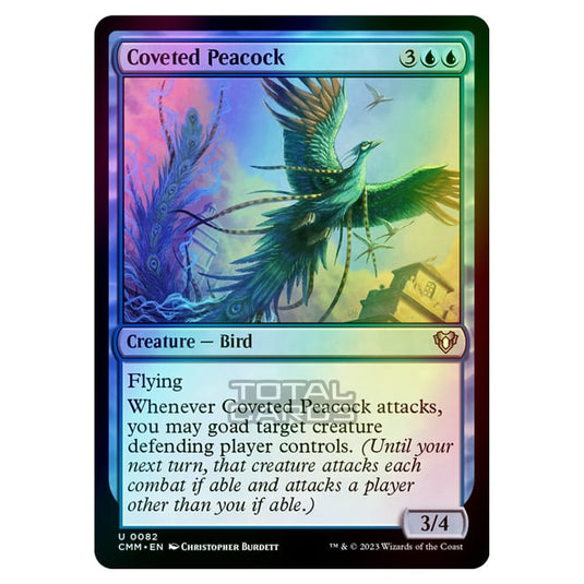 Magic The Gathering - Commander Masters - Coveted Peacock - 0082 (Foil)