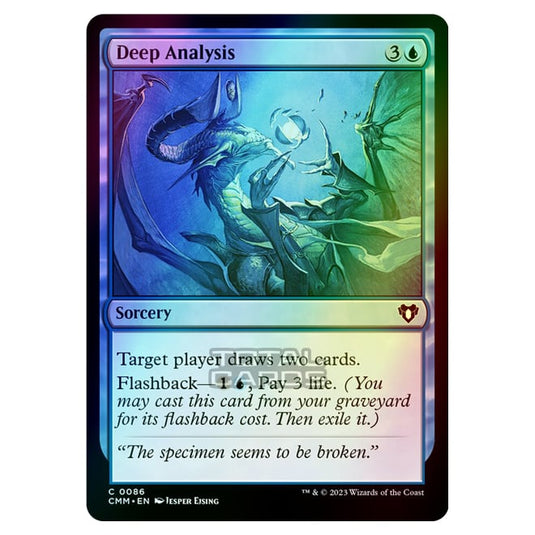 Magic The Gathering - Commander Masters - Deep Analysis - 0086 (Foil)