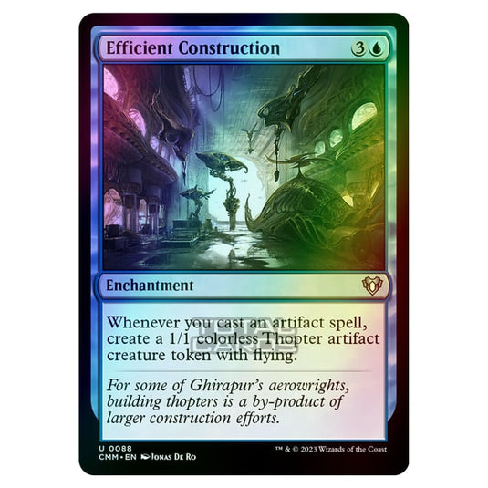 Magic The Gathering - Commander Masters - Efficient Construction - 0088 (Foil)