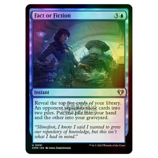 Magic The Gathering - Commander Masters - Fact or Fiction - 0091 (Foil)