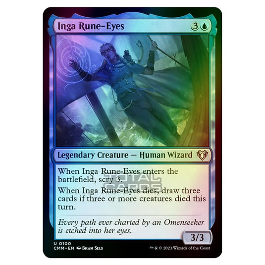 Magic The Gathering - Commander Masters - Inga Rune-Eyes - 0100 (Foil)