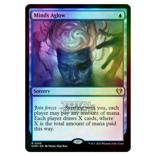 Magic The Gathering - Commander Masters - Minds Aglow - 0105 (Foil)