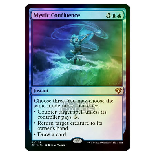 Magic The Gathering - Commander Masters - Mystic Confluence - 0108 (Foil)