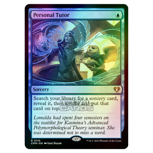 Magic The Gathering - Commander Masters - Personal Tutor - 0110 (Foil)