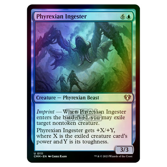 Magic The Gathering - Commander Masters - Phyrexian Ingester - 0111 (Foil)