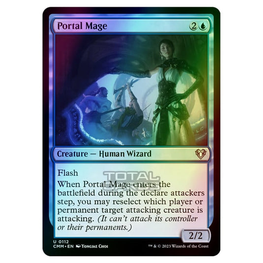 Magic The Gathering - Commander Masters - Portal Mage - 0112 (Foil)