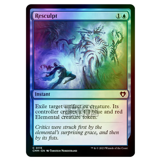 Magic The Gathering - Commander Masters - Resculpt - 0115 (Foil)