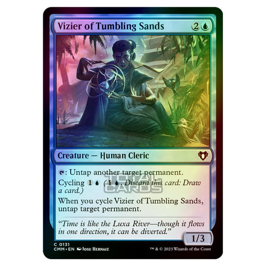 Magic The Gathering - Commander Masters - Vizier of Tumbling Sands - 0131 (Foil)