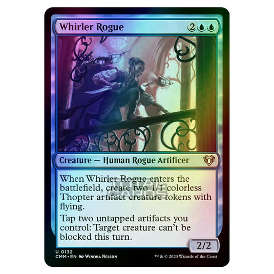 Magic The Gathering - Commander Masters - Whirler Rogue - 0132 (Foil)