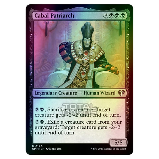 Magic The Gathering - Commander Masters - Cabal Patriarch - 0140 (Foil)