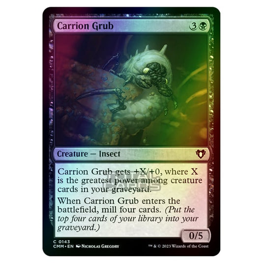 Magic The Gathering - Commander Masters - Carrion Grub - 0143 (Foil)