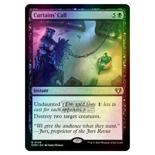 Magic The Gathering - Commander Masters - Curtains' Call - 0146 (Foil)