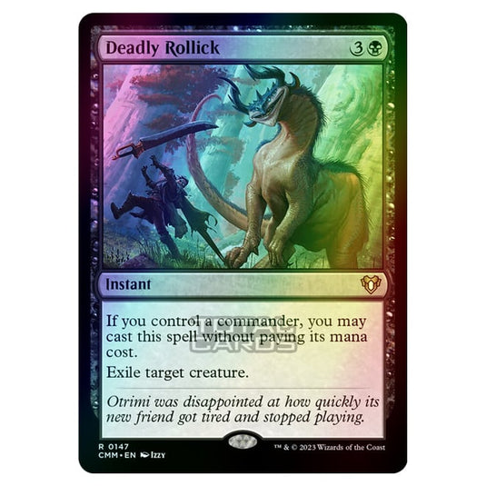 Magic The Gathering - Commander Masters - Deadly Rollick - 0147 (Foil)