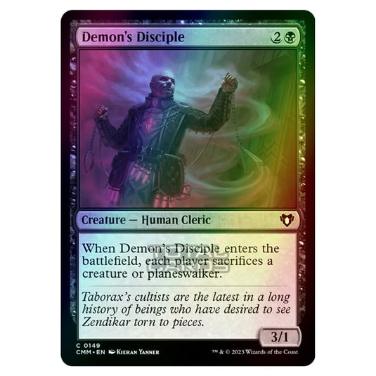 Magic The Gathering - Commander Masters - Demon's Disciple - 0149 (Foil)