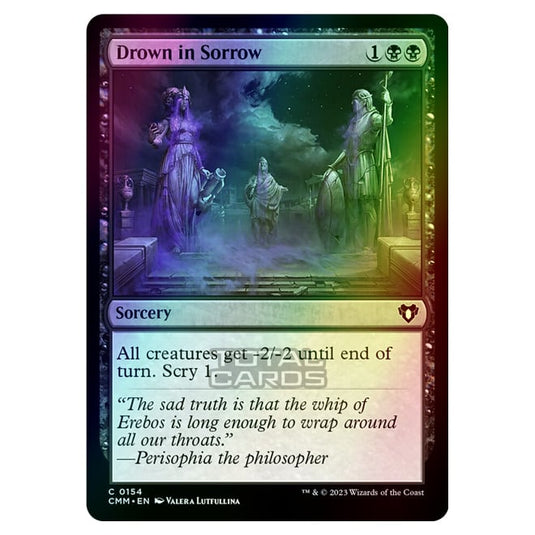 Magic The Gathering - Commander Masters - Drown in Sorrow - 0154 (Foil)