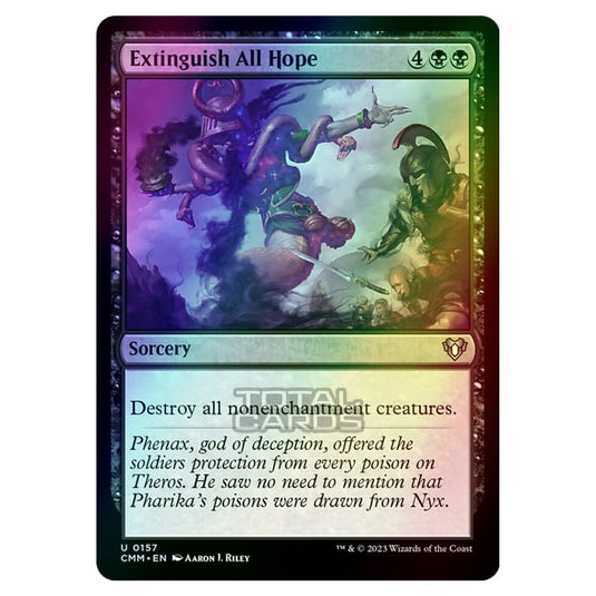 Magic The Gathering - Commander Masters - Extinguish All Hope - 0157 (Foil)