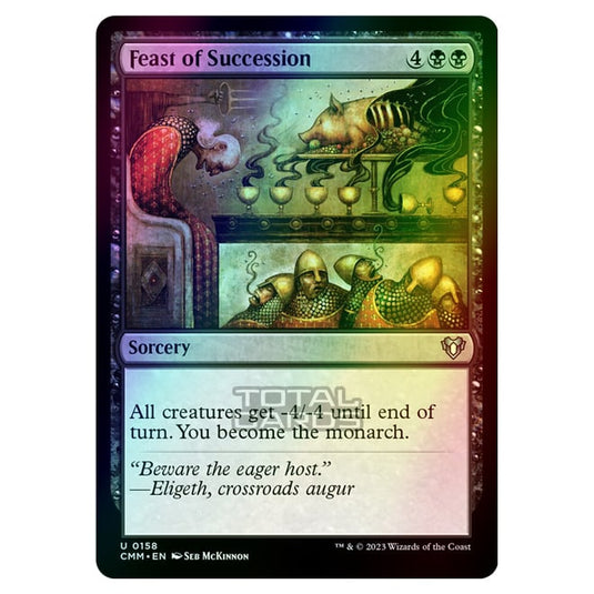 Magic The Gathering - Commander Masters - Feast of Succession - 0158 (Foil)