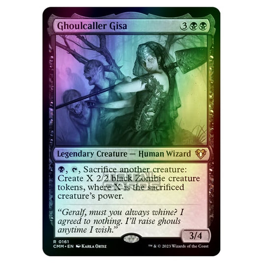 Magic The Gathering - Commander Masters - Ghoulcaller Gisa - 0161 (Foil)