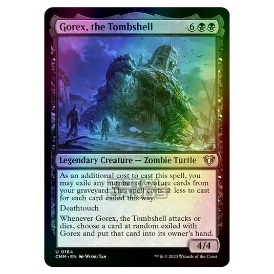 Magic The Gathering - Commander Masters - Gorex, the Tombshell - 0164 (Foil)