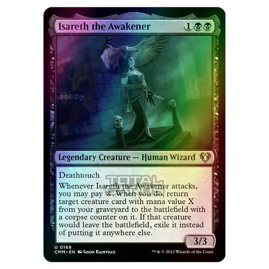 Magic The Gathering - Commander Masters - Isareth the Awakener - 0168 (Foil)