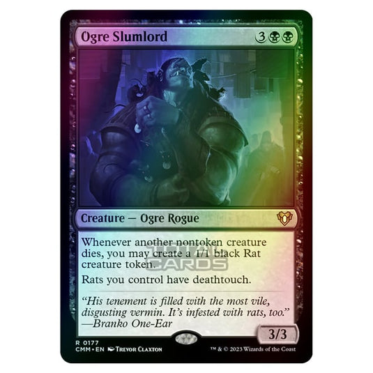 Magic The Gathering - Commander Masters - Ogre Slumlord - 0177 (Foil)