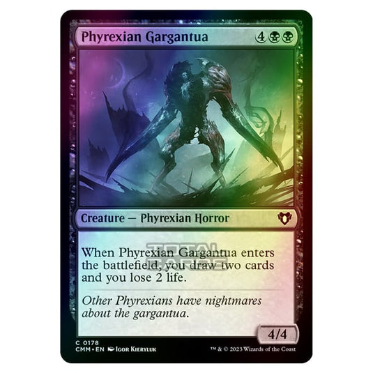 Magic The Gathering - Commander Masters - Phyrexian Gargantua - 0178 (Foil)