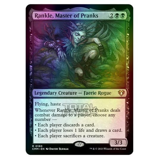 Magic The Gathering - Commander Masters - Rankle, Master of Pranks - 0180 (Foil)