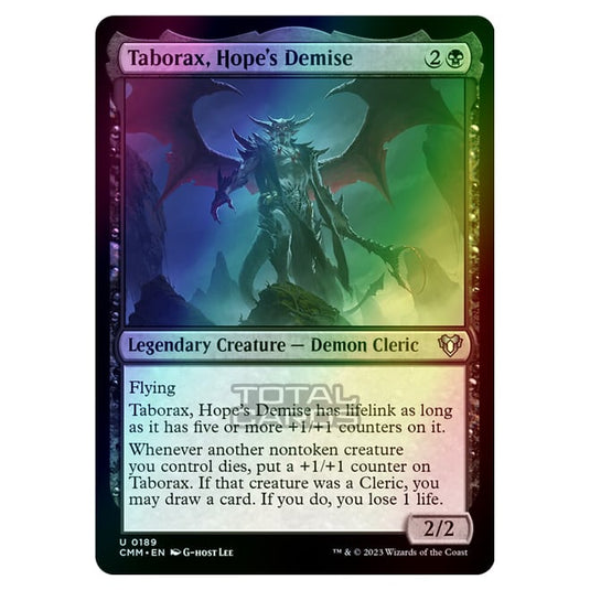 Magic The Gathering - Commander Masters - Taborax, Hope's Demise - 0189 (Foil)