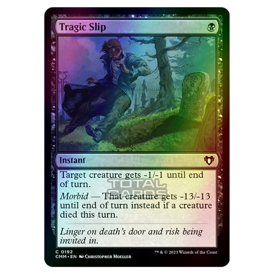 Magic The Gathering - Commander Masters - Tragic Slip - 0192 (Foil)